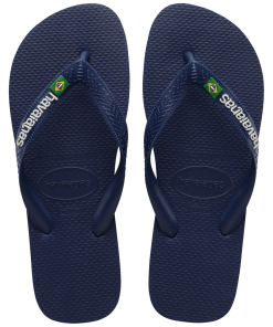 Men's Brazil Logo Flip Flops
